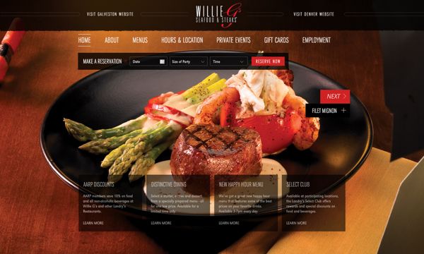 Website Design for Restaurants